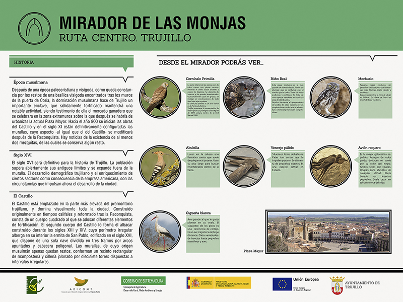 Rutas ornitolgicas de Trujillo